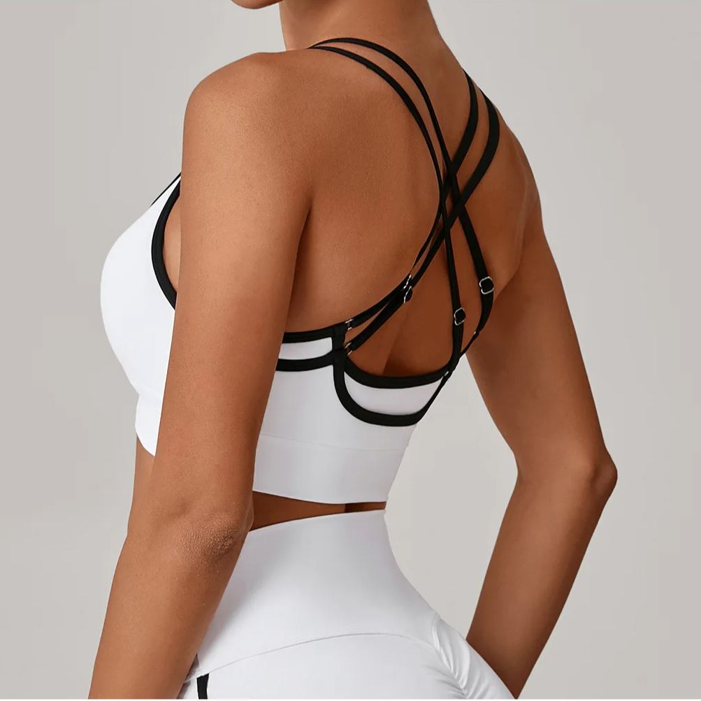 Quick Dry Underwear - Sports Bra Women Yoga bra Contrasting