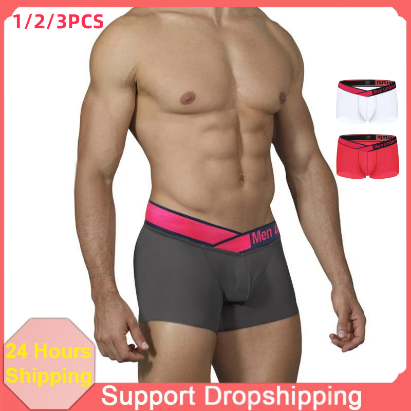 Boxer Brief Pack Cotton - ADANNU Men's Boxer Men Underwear Soft