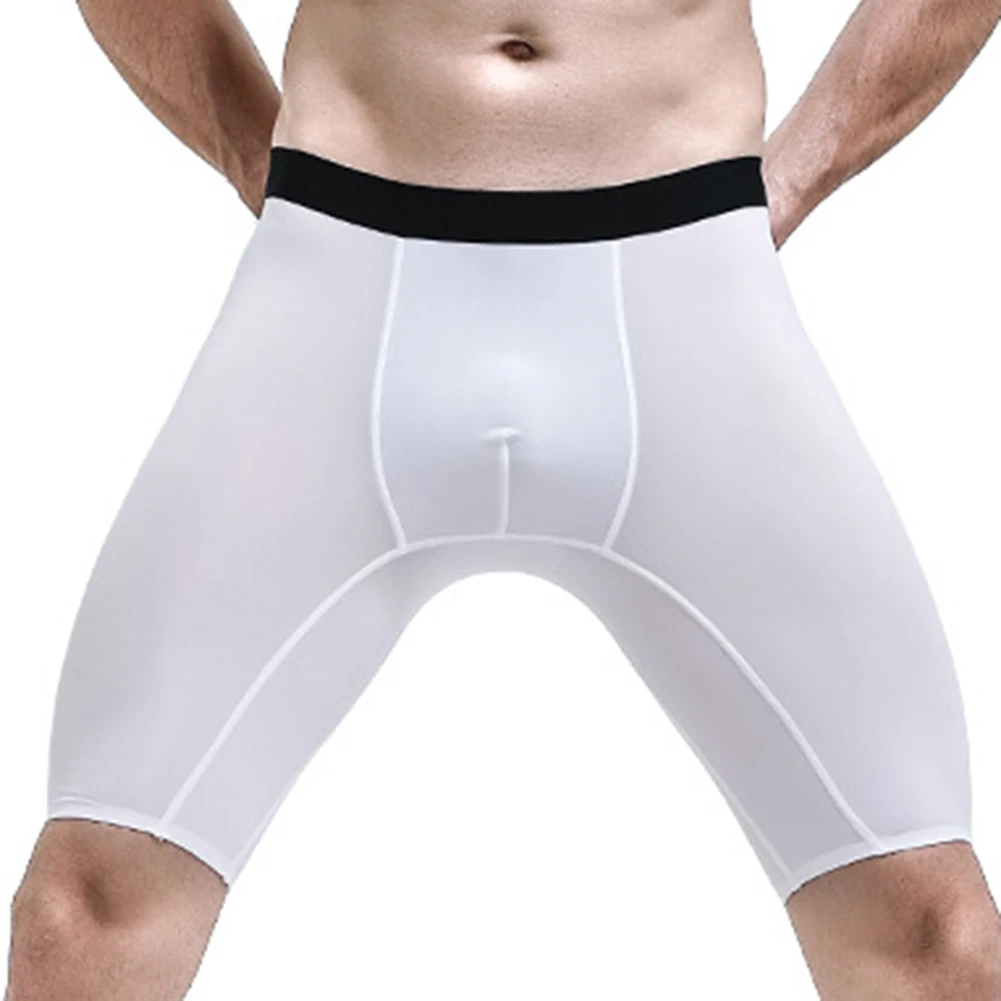 Men Long Leg  Boxer Shorts Bre - đánh giá và giá Long Leg Trunk Men
