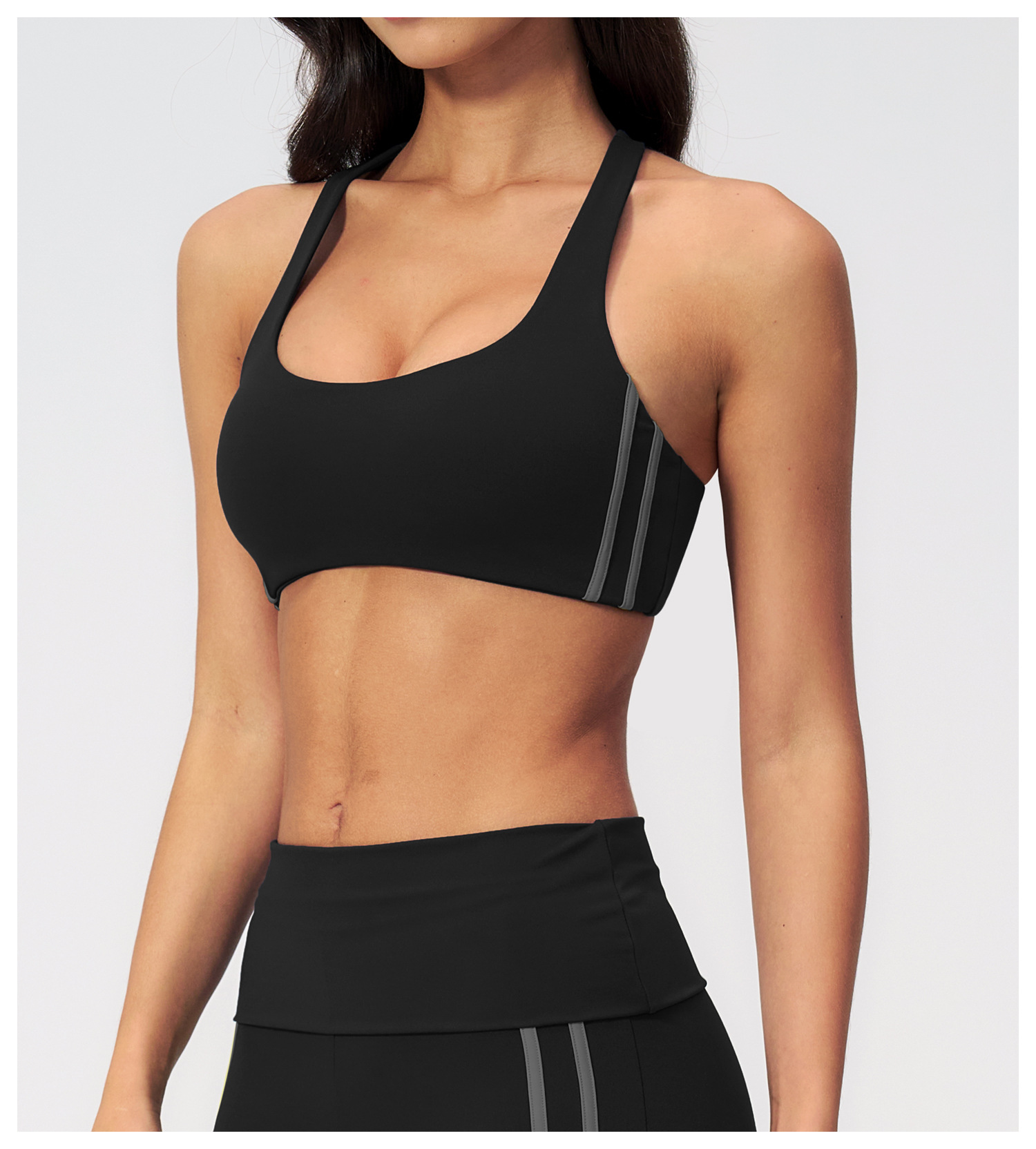 Gym Bras Cross Shoulder Straps - đánh giá và giá Quick Dry Underwear