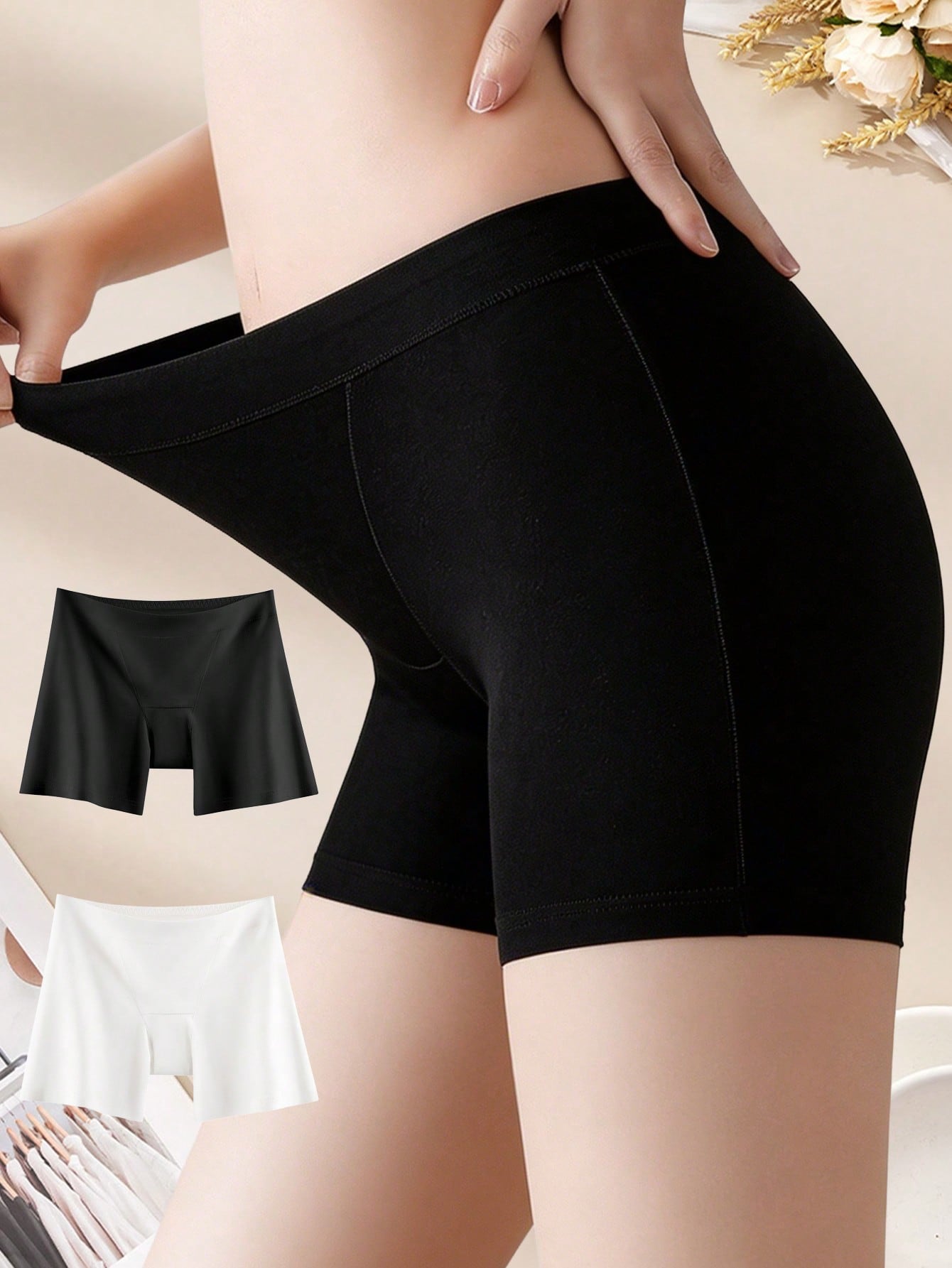 2PCS Cotton Safety Women's Sho - đánh giá và giá Boxer Brief Pack Cotton