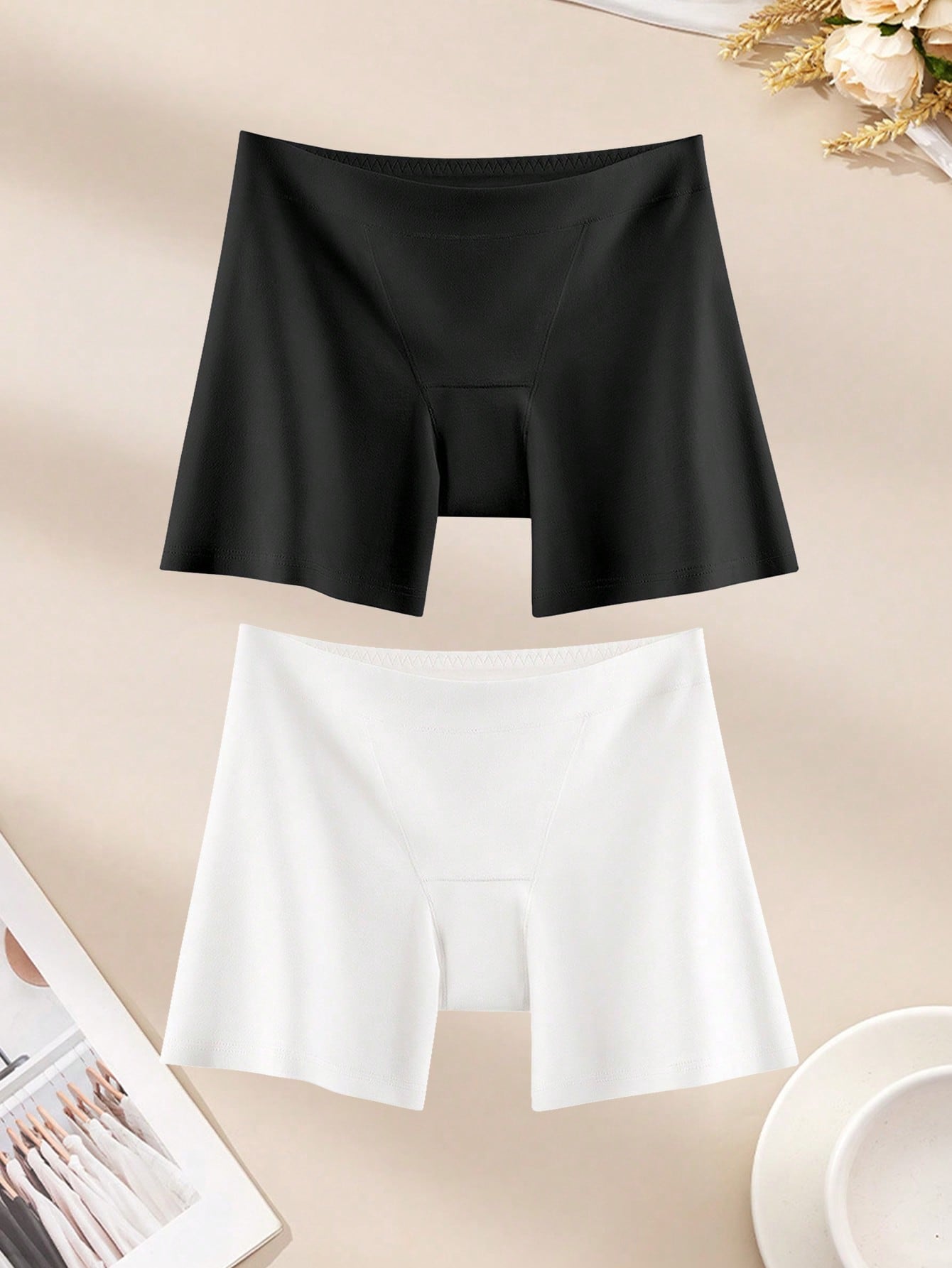 2PCS Cotton Safety Women's Sho - đánh giá và giá Boxer Brief Pack Cotton