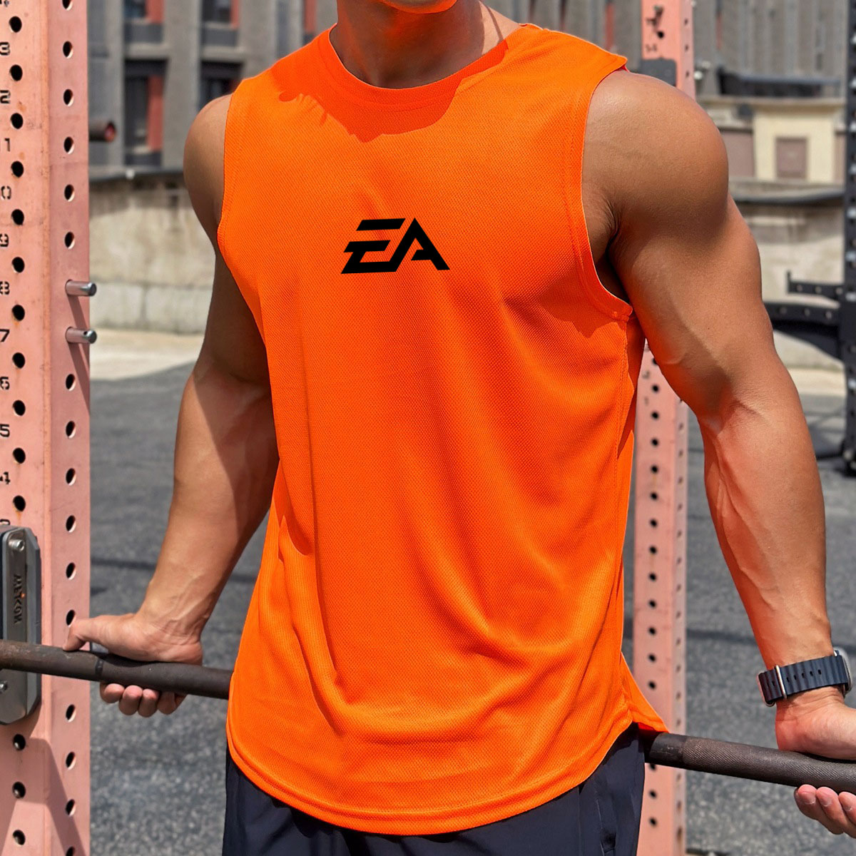Summer New Trend Men's Pullove - đánh giá và giá Sleeveless Undershirt