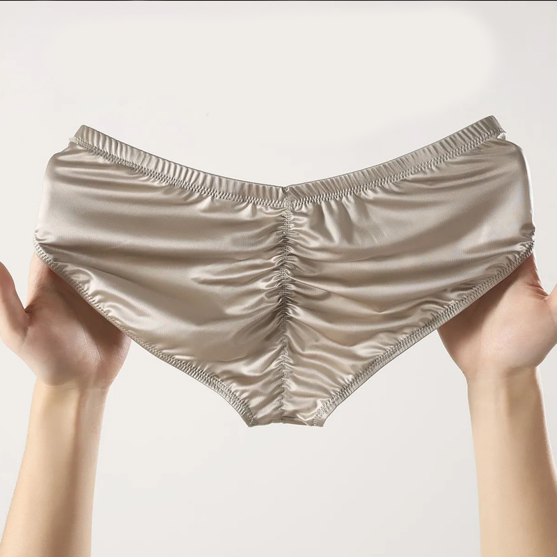 4pcs Mens Briefs Shinny Satin  - đánh giá và giá Pouch Boxer Pouch