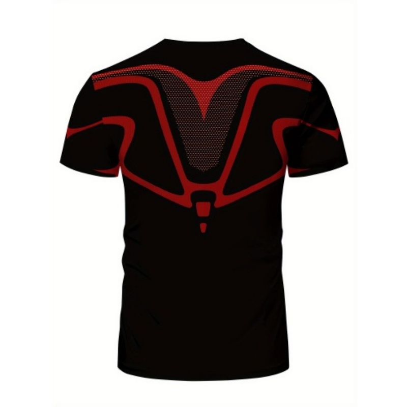 Men 3D Red Black Line Compress - đánh giá và giá Compression Shorts Athletes