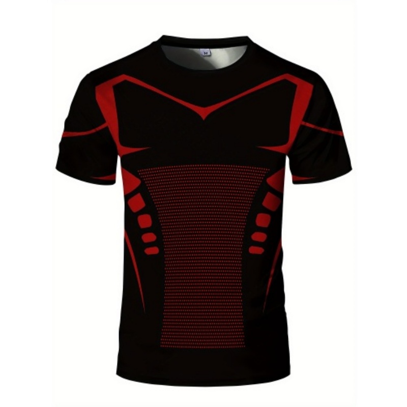 Men 3D Red Black Line Compress - đánh giá và giá Compression Shorts Athletes